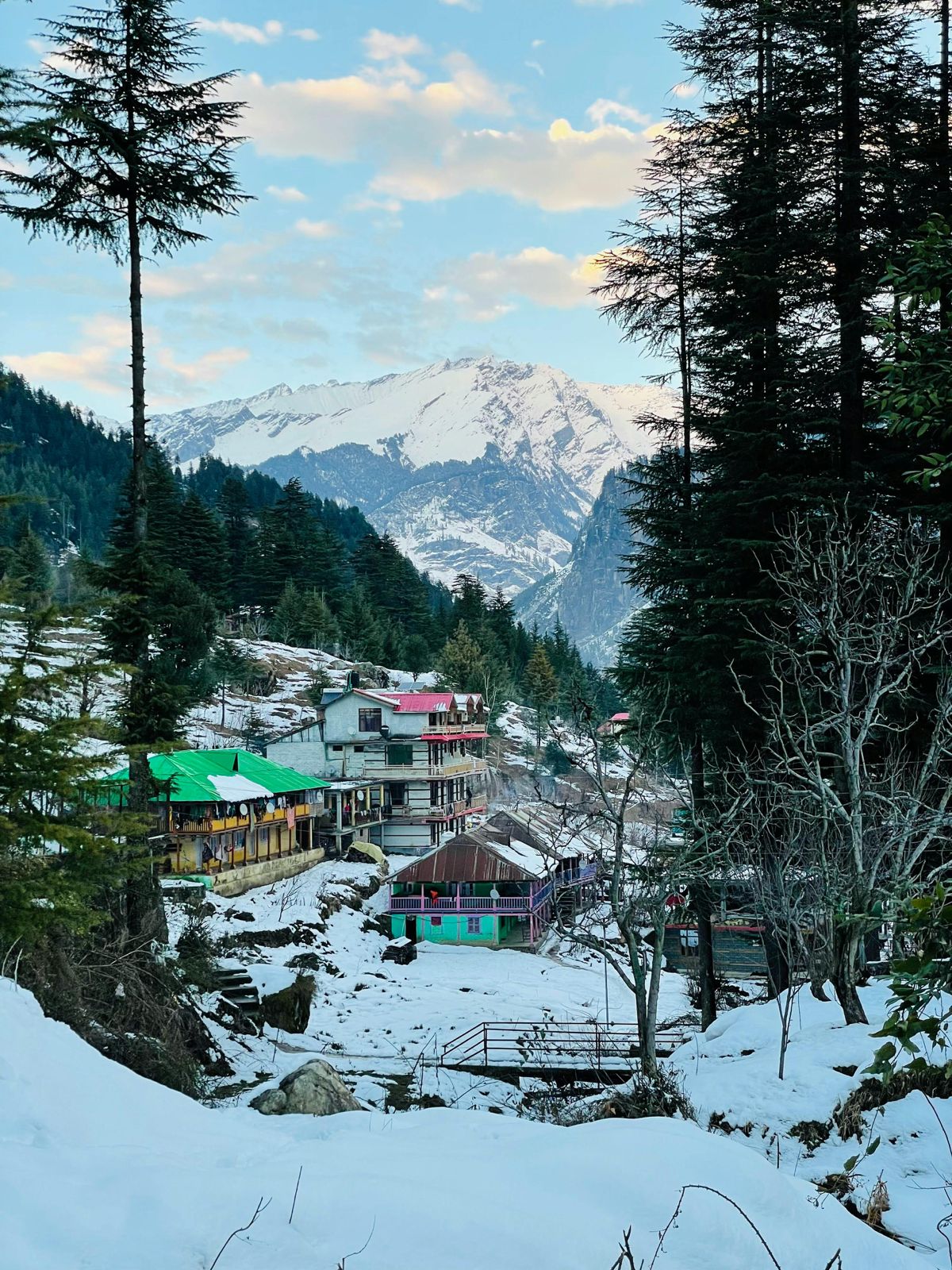 Mountain view from Manali