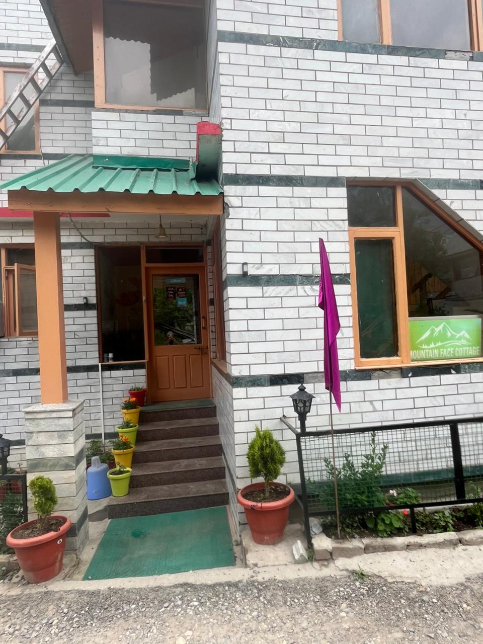 Mountain cottage exterior